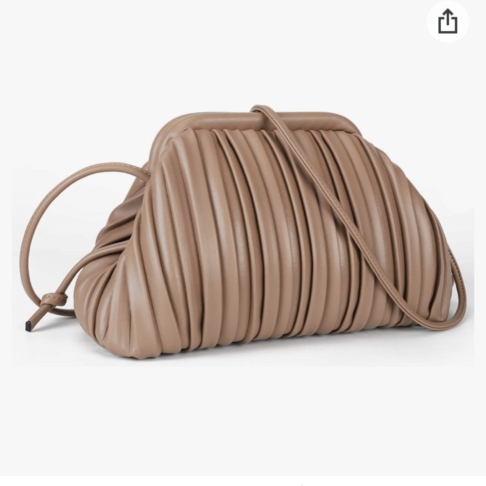 Faux Leather Clutch Bag - Picture 1 of 9